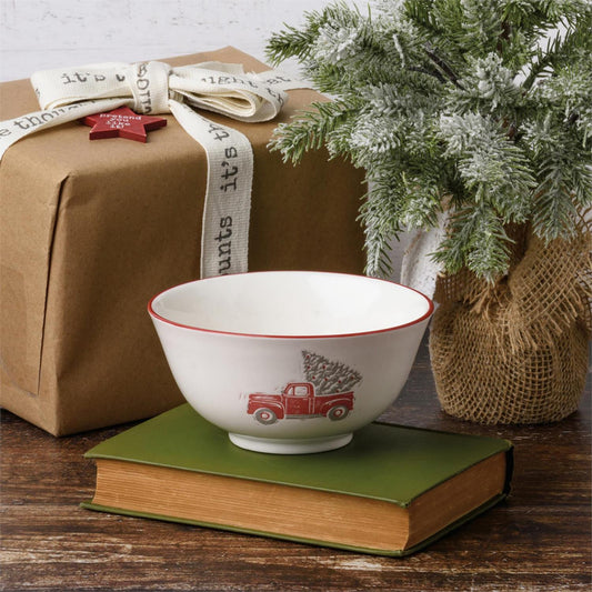 Red Holiday Bowl