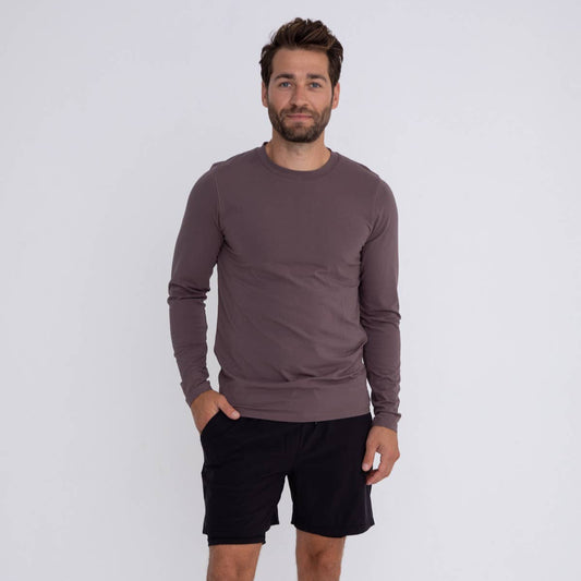Pima Cotton Blend Long Sleeve