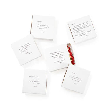 Shine Matches from Sugarboo & Co