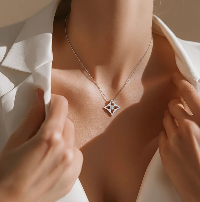 Stainless Steel Pendant Necklace - 20 inch