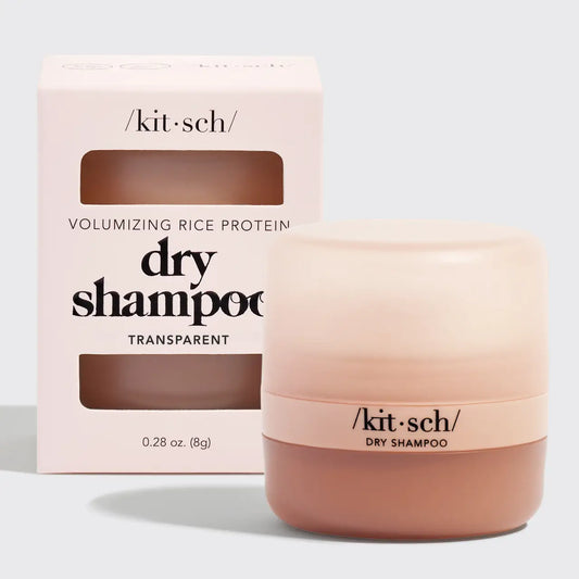 Light Volumizing Rice Protein Dry Shampoo with Puff