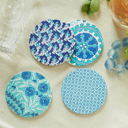 Patina Vie Fiona Coasters, S/4