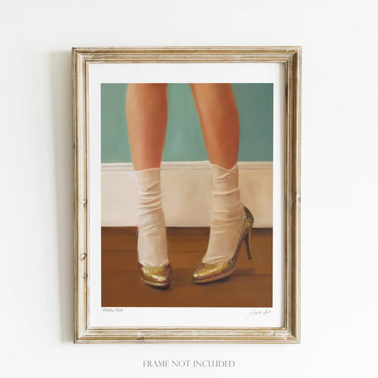 Clickety Clack Art Print - 8.5" X 11"